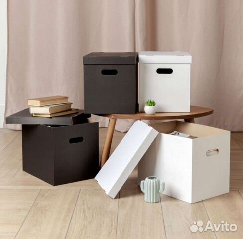 Коробки для хранения укрепленное дно