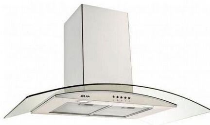 Вытяжка atlan 3388 A2 60см TG White