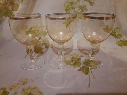 Бокалы фужеры рюмки ссср,лафитники