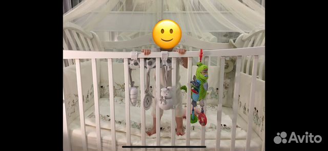 Бортики в кроватку+балдахин