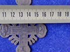 Крест бронза с иконками и масонским знаком объявление продам