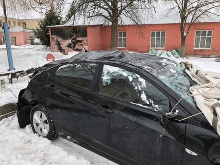 Hyundai Solaris 2015, разбор