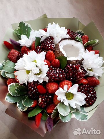 Съедобные букеты. Фруктовые, сладкие букеты