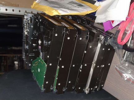 Свежие диски 6Tb,4Tb,3Tb,2Tb,1Tb WD и др