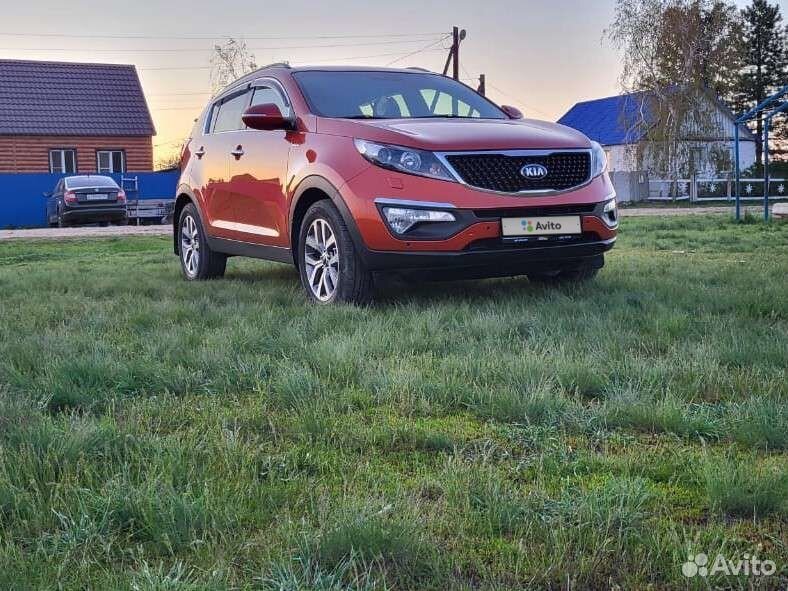 Kia Sportage 2014 оранжевый