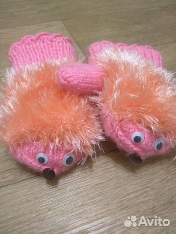 Варежки-ежата