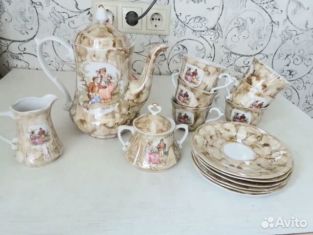 Чайный сервиз СССР Porcelana