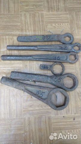 Набор Ключи для больших гаек и болтов инструмент