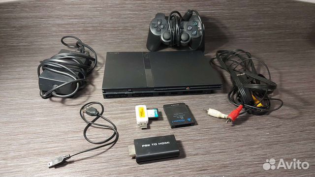 Sony PS2 Slim Прошитая