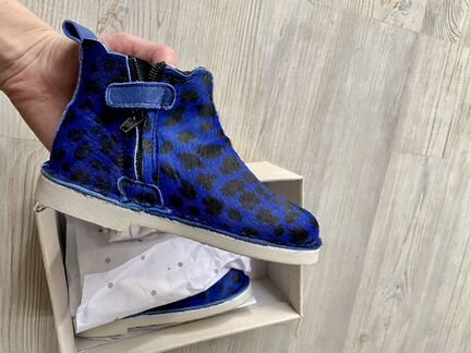 Ботинки брендовые леопардовые