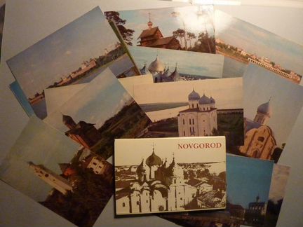 Набор открыток Новгород, СССР