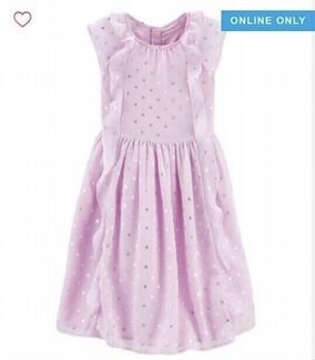 Новое праздничное платье Oshkosh 4 5 лет Carters