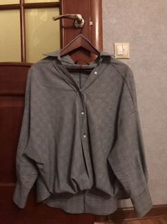 Женская рубашка с узлом zara