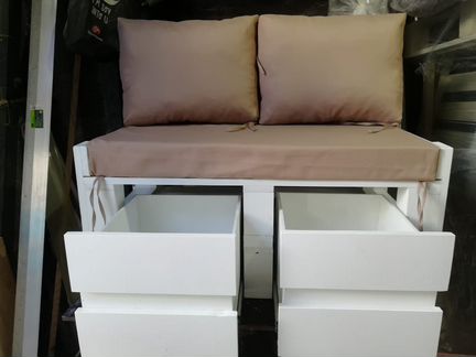 Диван на балкон/ диван В террасу / диван В лоджию