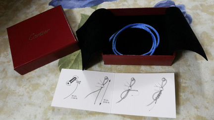Шнурок Cartier для подвески оригинал