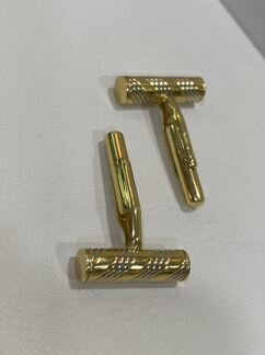 Запонки gianni lazzaro жёлтое золото, 750*
