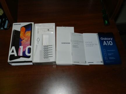 Коробка от телефона samsung Galaxy A10