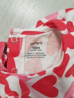 Летнее платье Carters 74-80