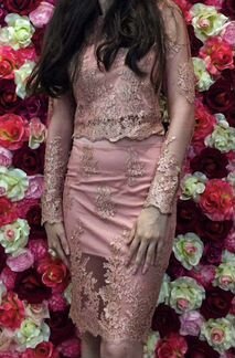 Платье, костюм, юбка и топик