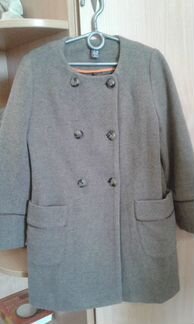 Пальто zara 7-8лет 128см