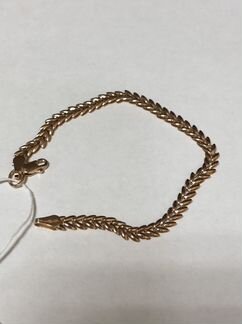 Золотой браслет 585 новый