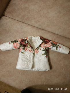 Куртка детская демисезонная для девочек