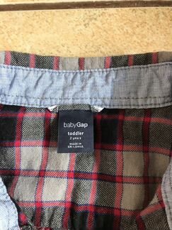 Рубашка Gap на 2 года
