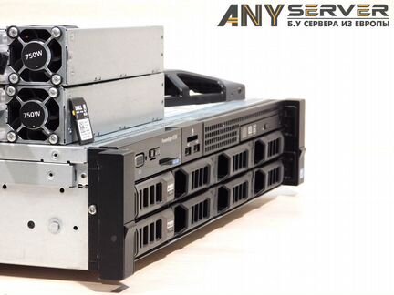 Сервер Dell R720 LFF 2x E5-2697v2 96Gb H710 8x3.5