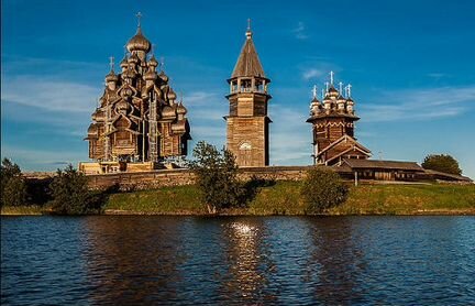 Монета Кижи Символы России 3 руб 2015 год серебро