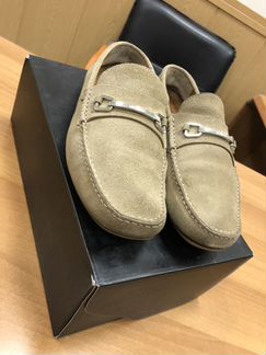 Мокасины муж moschino замша р. 43 стелька 28,5 см