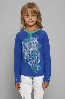 Футболка с длинным рукавом унисекс 140