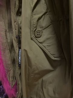 Зимняя парка на девочку