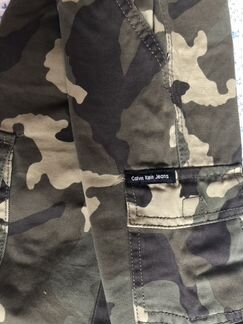 Брюки для мальчика хаки Calvin Klein
