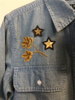 Новая джинсовая рубашка Ralph Lauren