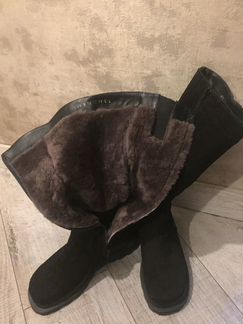 Сапоги женские, зимние, замша, 40 размер