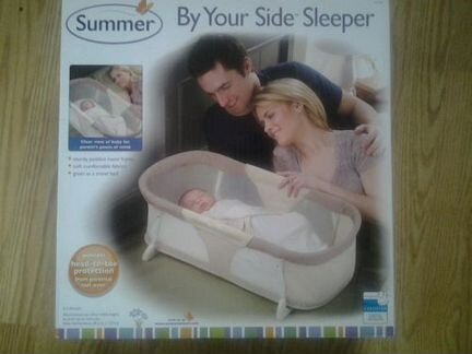 Детская переносная кроватка (co-sleeper)