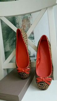 Балетки женские.новые. нат кожа. размер 40