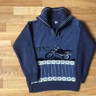 Джемпер/Пуловер шерсть. На мальчика 8-10 лет Новые