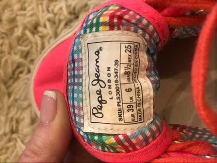 Стильные кеды от Pepe Jeans London