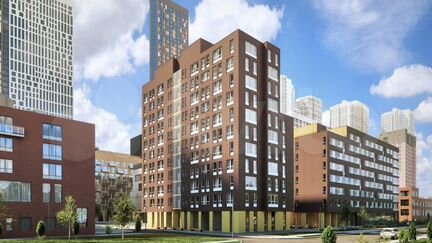 1-к квартира, 29.7 м², 28/51 эт.