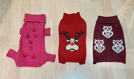 Свитеры для маленьких собак