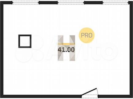 Офис, 41 м²