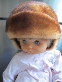 Шапка норка новая