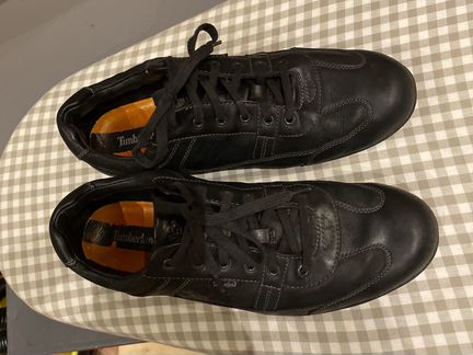 Ботинки чёрные timberland 42