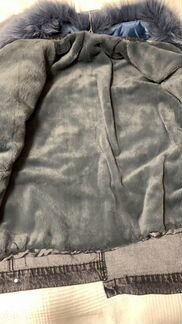 Джинсовка утеплённая новая