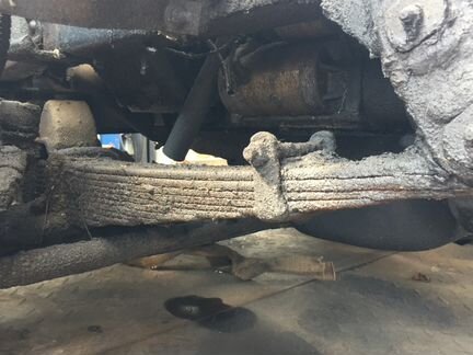 JAC 1040 рессора передняя б. у