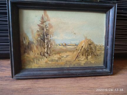 Картина с автографом автора