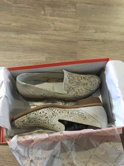 Мокасины кожа