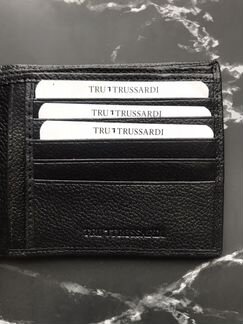 Кожаный кошелек Trussardi новый