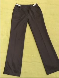 Брюки Emporio Armani графитового цвета